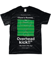 Rooney Overhead Kick Winner vs City 2011 - T-Shirt